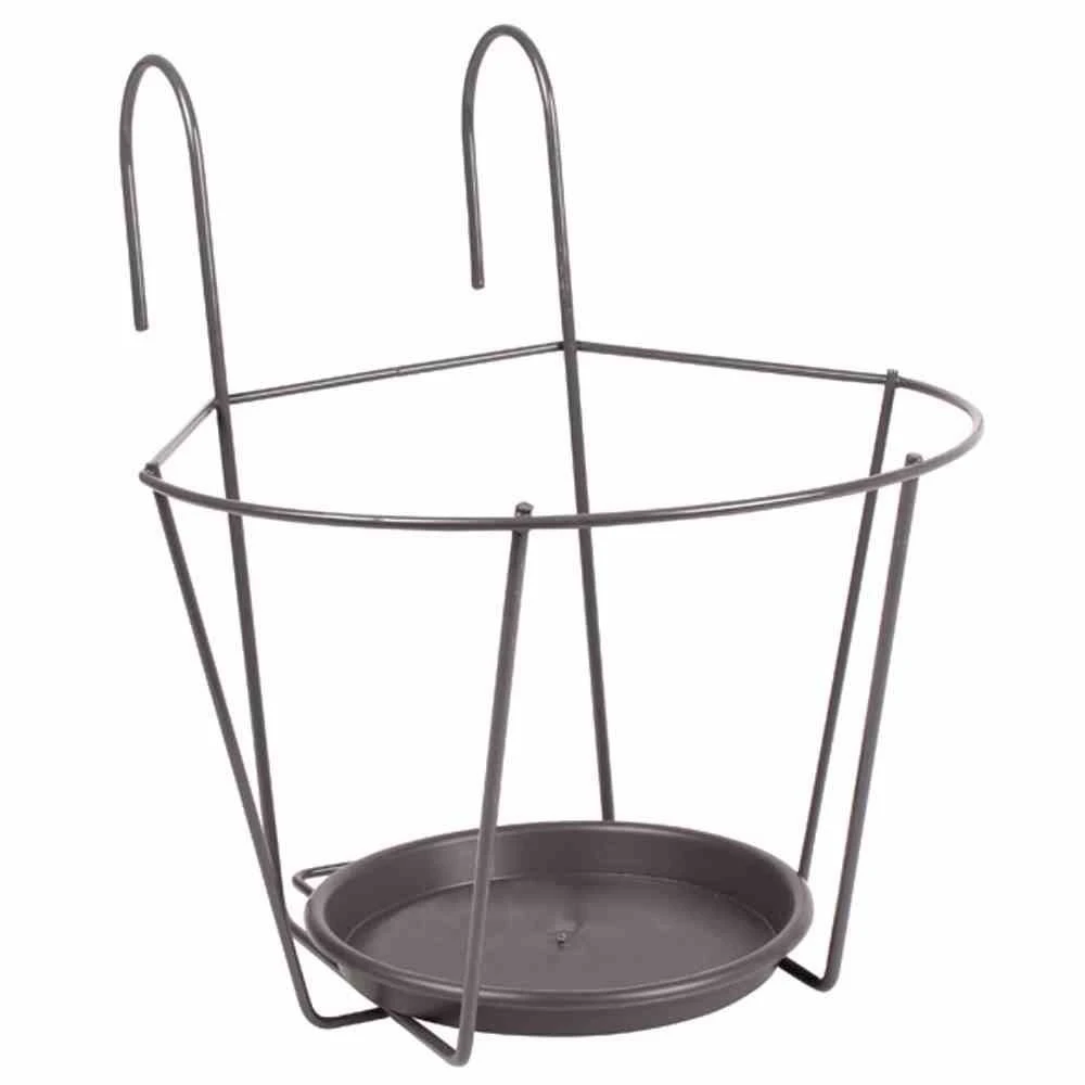 Haken-Blumentopfhalter Metall, Zum Einhängen, Metall, Einfache Nutzung