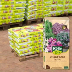 Kölle Bio Pflanzerde Torffrei, 1200l , 30 Sack á 40l