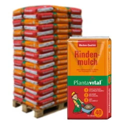 Plantavital Rindenmulch Fein, 2280l, 57 Sack á 40l