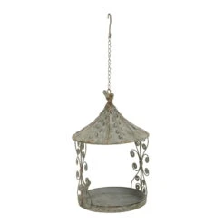 Futterhaus Zum Hängen, Grau-braun, Ø 23 X H 25 Cm