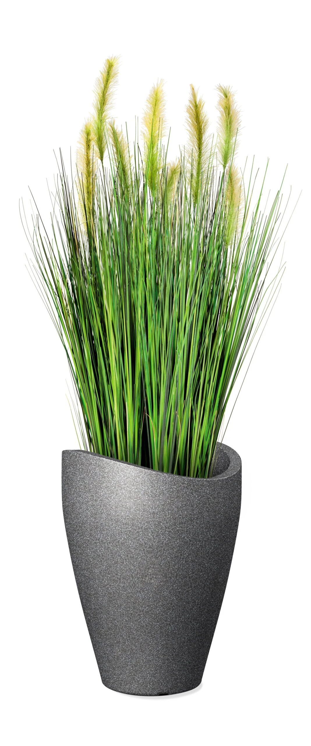 Pflanzgefäß 'Wave Globe High', Schwarz, Ø 30 X H 40 Cm – Bild 2