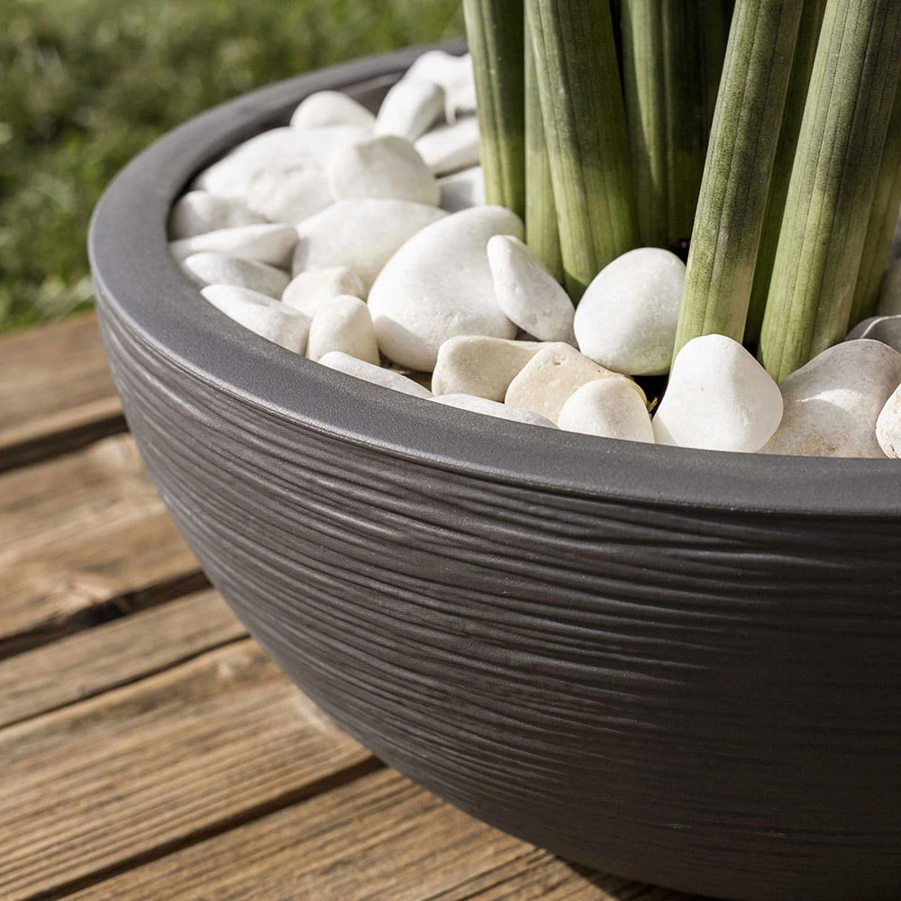 Pflanzschale Graphit Ella Anthrazit – Bild 3