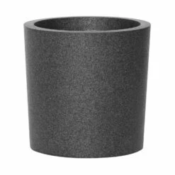 Pflanzgefäß IQ Dutch Hanna, Schwarz, Frostfest Bis - 40 °C, 100% Recycelbar