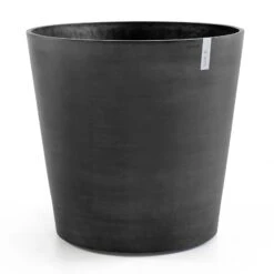 Pflanzgefäß 'Amsterdam', Dunkelgrau