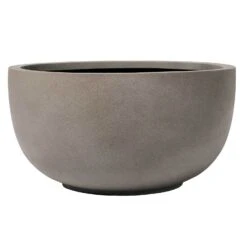 Pflanzschale Pure Line, Sepiafarben, Ø 40 X H 21 Cm