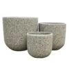 Pflanzgefäß 'Stromy', Beton, Ø 51 X H 48 Cm