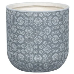 Pflanzgefäß 'Chester 02', Hellgrau