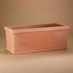 Euro 3 Plast Pflanzkasten Tere, Terra, Ca. 100 Cm, Erdvol. 128 L