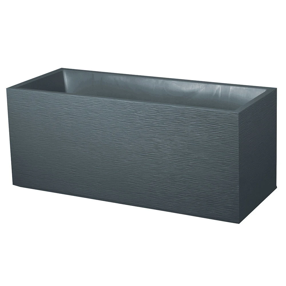 Pflanzkasten Graphit Hutch, Anthrazit, L 99,5 X B 39,5 X H 43,5 Cm – Bild 2