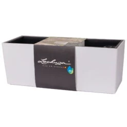 LECHUZA Balkonkasten 'Balconera Color 50', Lichtgrau, 50 X 19 X 19 Cm