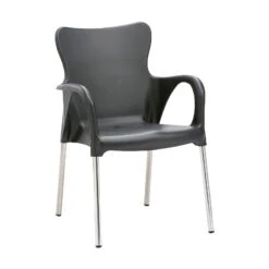 Best Stapelsessel Maui Silber/anthrazit