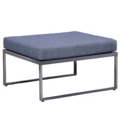 Ottomane Gartenhocker 'Boho' Inkl. Auflage, 76 X 66 X H 43 Cm