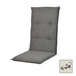 Doppler Rollliegenauflage Anthrazit, Ca. 195x60x6 Cm