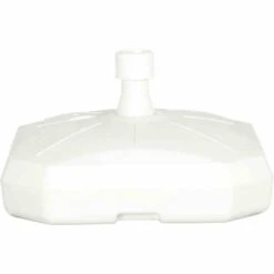 Landhausschirmständer Weiß, Ca. 50 L Fassungsvermögen