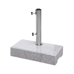 Kölle Balkon-Granitsockel Mit Edelstahlrohr, 45x22 Cm, 25 K