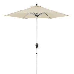 Doppler Sonnenschirm 'Active Auto Tilt 210', Ø 210 Cm, Natur