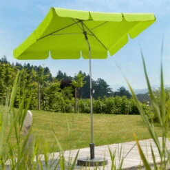 Mittelstockschirm 'Locarno', Ca. 180 X 120 Cm