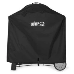 Weber Abdeckhaube Für Q-Serie Grillgeräte, 100 % Polyester, Schwarz