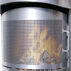 Funkenschutztür Für Kamin 'Auckland', Grau, Ca. 36 X 12 X 33 Cm