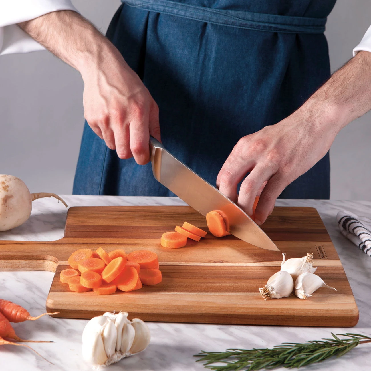 Landhaus Schneidebrett, Holz, Ca. 34 X 23 X 2 Cm – Bild 3