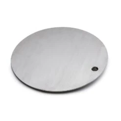 Tisch TRIPLE, Grau, Edelstahl Gebürstet