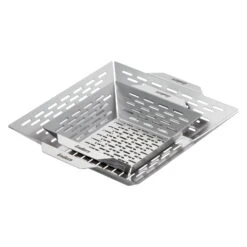 Grillkorb L, Grau, Edelstahl, Ca. 35 X 30 X 6,5 Cm