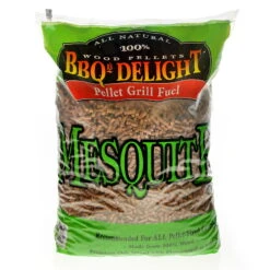 BBQr´s Delight Pellet Fuel, Mesquite, Ca. 9 Kg