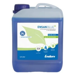 Sanitärflüssigkeit 'Blauer Engel', Ensan Rinse+, Blau, 2,5 Liter