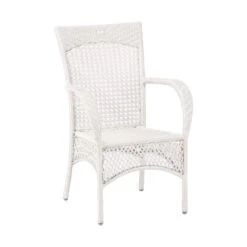 Best Korbsessel "Madelene" Cremeweiß