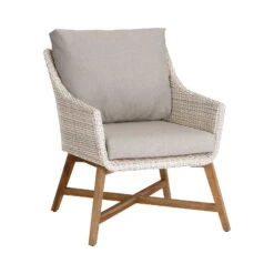 Best Lounge-Sessel "Paterna" Aus Teakholz, Mit Auflage