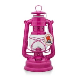 Feuerhand Sturmlaterne 'Baby Special 267', Magenta, 26,5 X 13,5 X 15 Cm
